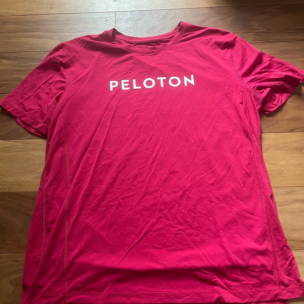 Peloton Red Short Sleeve Tee